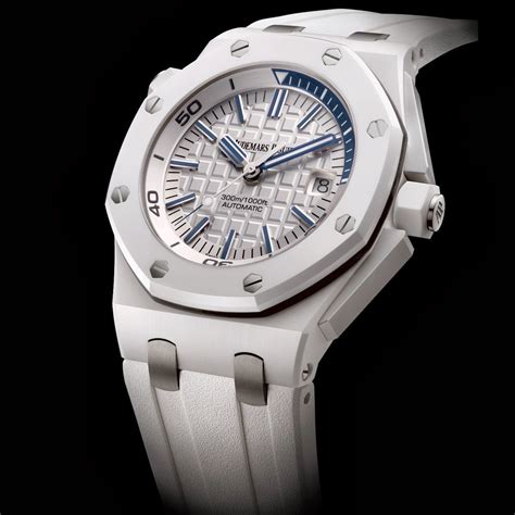 audemars piguet diver white|Audemars Piguet Royal Oak Offshore Diver horloges .